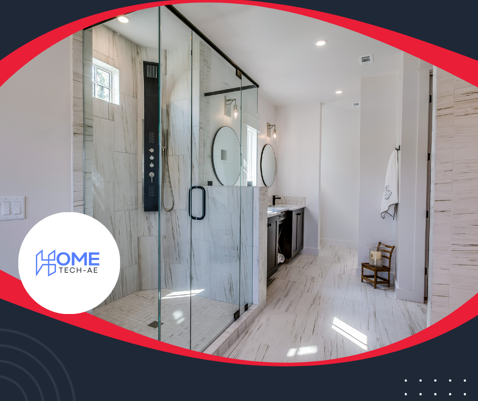 تركيب شاور زجاج